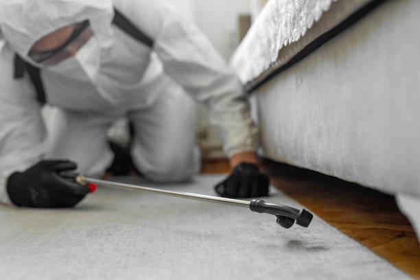 Professional Emergency Pest Control technician working in South Fulton, GA